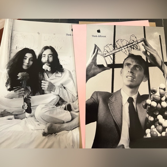 FULL SET of 1998 Apple “Think Different” Posters with original box and paperwork - Picture 10 of 10